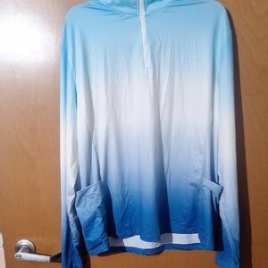 Blue Gradient Hoodie